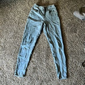 High rise jeans